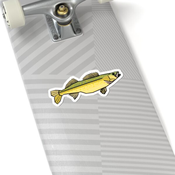 geometric walleye sticker - Image 4